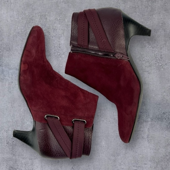 Alfani Vandela II Ankle Boots Faux Suede Step n Flex Sz: 7M - Picture 5 of 9